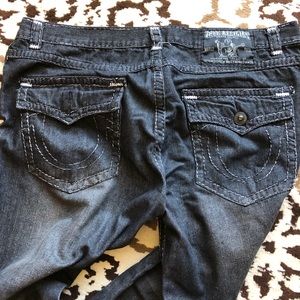 Men’s Black True Religion Jeans